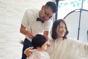 お子様連れでもキッズカットでも
